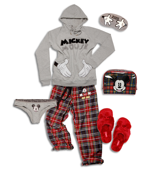 look mickey copia Colectia Oysho Winter 2009